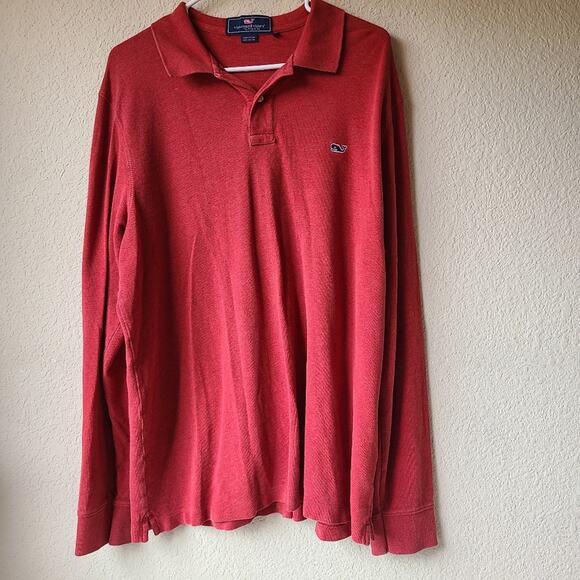 Vineyard Vines Other - Vineyard Vines Long Sleeve Polo Style Shirt Men's Size L